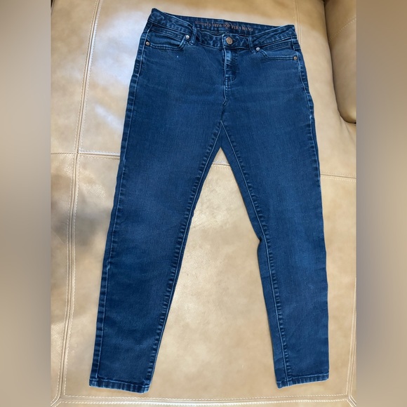 Vera Wang Deep Blue Skinny Jeans - Picture 1 of 4